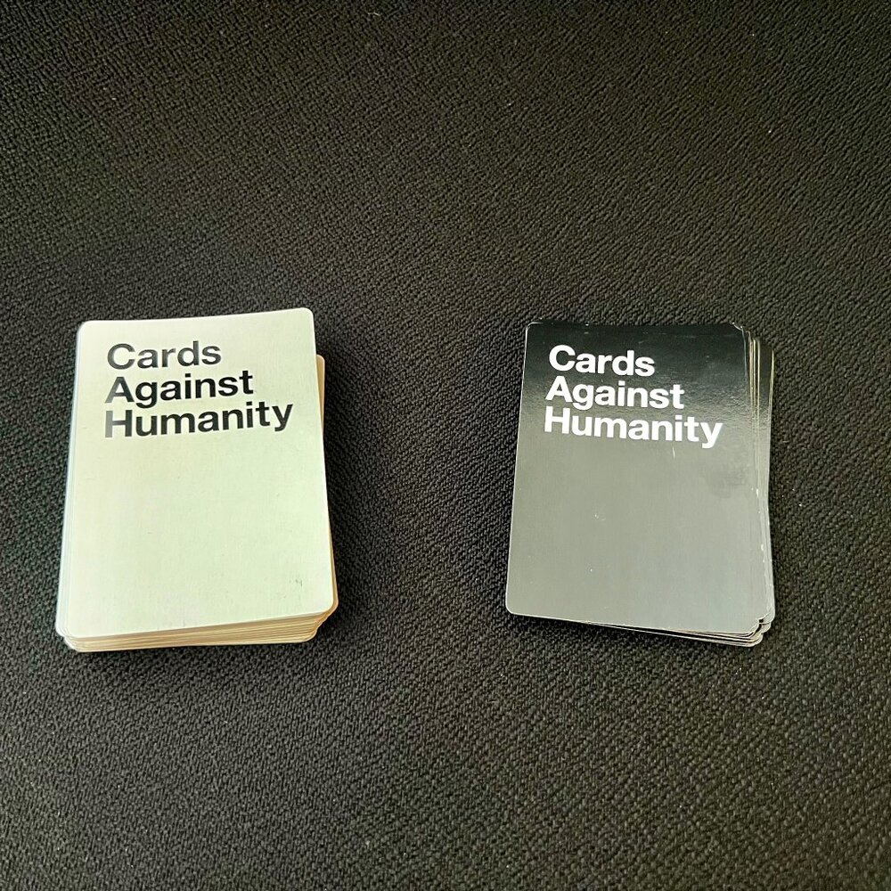 Cards Against Humanity Game Cards - 70 White and 26 Black